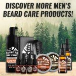 Rocky Mountain Barber Company Men's Sandalwood Beard Oil Made in Canada Featuring Grapeseed Oil, Coconut Oil, Argan Oil