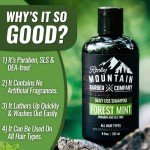 Men's Shampoo - Made in Canada - with Peppermint and Eucalyptus Oil - No Added Fragrance – 8 oz by Rocky Mountain Barber Company