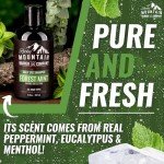 Men's Shampoo - Made in Canada - with Peppermint and Eucalyptus Oil - No Added Fragrance – 8 oz by Rocky Mountain Barber Company