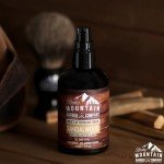 Aftershave Balm for Men – Made in Canada - With Sandalwood Essential Oil, Coconut Oil and Shea Butter – Applies Easily - 4 oz by Rocky Mountain Barber Company