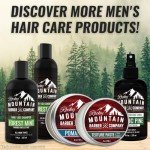 Men's Shampoo - Made in Canada - with Peppermint and Eucalyptus Oil - No Added Fragrance – 8 oz by Rocky Mountain Barber Company