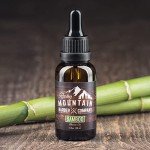 Men’s Bamboo Beard Oil Made in Canada Featuring Grapeseed Oil, Coconut Oil, Argan Oil and Bamboo Scent By Rocky Mountain Barber Company