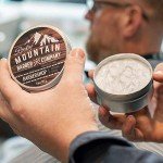 Shaving Cream for Men - Barbershop Scent - Made in Canada - Thick Lather for Traditional and Cartridge Shaving by Rocky Mountain Barber Company - 5oz Tin
