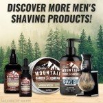 Pre-Shave Oil For Men – Made in Canada - With Sandalwood Essential Oil, Jojoba Oil and Argan Oil - Seven Oil Blend for a Smooth Shave by Rocky Mountain Barber Company – 1 fl oz