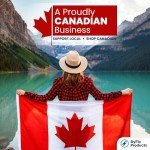 Canada Flag, Canada Flag 3x5, Canadian Flag - By ByFloProducts - Lightweight, 3'x5', 100% Polyester, Silk Printed, Bright And Vivid Colors, Brass Grommets, Double Stitching, 100% Canadian Business (Polyester - Canada Pack of 2)
