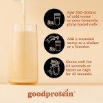 Good Protein Vegan Plant-based Protein Powder 100% Natural, Non-GMO, Dairy-free, Gluten-free, Soy-free, No Added Sugar and Nothing Artificial. Chai Latte All-in-One Shake 440 grams