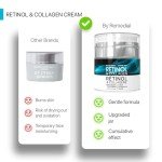 REMEDIAL PAX Face Moisturizer Retinol Cream, Anti Aging Neck Firming Cream, Collagen Day & Night Face Cream with Hyaluronic Acid for Women & Men, 1.85 Fl Oz