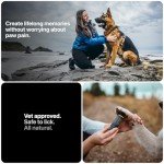 SÄKER Dog Paw Balm for Winter | Veterinarian-Approved Paw Protection for Dogs for Cold Snow | Handmade in Canada | Paw Soother Safe to Lick for Dry, Cracked, and Rough Paws (2oz)