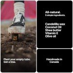 SÄKER Dog Paw Balm for Winter | Veterinarian-Approved Paw Protection for Dogs for Cold Snow | Handmade in Canada | Paw Soother Safe to Lick for Dry, Cracked, and Rough Paws (2oz)