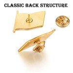 10 Pack Waving Canada Canadian Country Flag Lapel Pin Enamel Made of Metal Souvenir Hat Men Women Patriotic Maple leaf pins