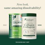 Great Lakes Wellness Collagen Peptides Powder - Unflavored - Quick Dissolve Hydrolyzed, Hormone & Antibiotic Free, Non-GMO, No Preservatives - 454g