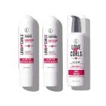 Love Ur Curls - Shampoo & Conditioner Set with All in One Curl Cream Styler for Curly Hair, 3 Step System to Repair and Moisturizing
