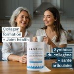 Landish Pure Canadian Marine Collagen Peptides Powder - Whole-Body Benefits & Joint Support, For Women & Men - Hydrolyzed, Unflavoured, Ultra-Pure Protein Supplement - Fully Dissolves, 0 Carb & Sugar - Made in Canada - 250 g (30-Day Supply)