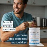 Landish Pure Canadian Marine Collagen Peptides Powder - Whole-Body Benefits & Joint Support, For Women & Men - Hydrolyzed, Unflavoured, Ultra-Pure Protein Supplement - Fully Dissolves, 0 Carb & Sugar - Made in Canada - 250 g (30-Day Supply)