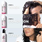 Love Ur Curls - Shampoo & Conditioner Set with All in One Curl Cream Styler for Curly Hair, 3 Step System to Repair and Moisturizing