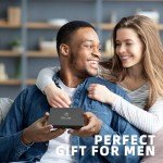 Zitahli Mens Slim Wallet Larger Capacity with 12 Slots RFID Blocking Minimalist Bifold Front Pocket Wallet for Men with ID Window