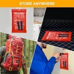 Fire Blankets Emergency for Home Kitchen - JT JUSTIME Fiberglass Fire Extinguisher Blanket for School, Fireplace, Grill, Vehicle, Office, Warehouse (1) (2 Pack)