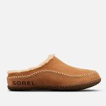 SOREL Men's Falcon Ridge ll Slipper - Camel Brown, Curry - 10