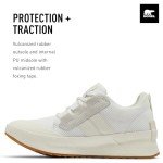 Sorel Women's Sneaker, Sea Salt Chalk, 8