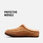 SOREL Men's Falcon Ridge ll Slipper - Camel Brown, Curry - 10