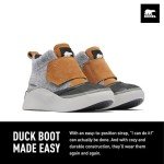 SOREL Children's Out N About lV Strap Waterproof Boot - Taffy, Black - 8