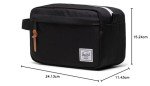 Herschel Supply Co. Herschel Chapter Travel Kit, Black, One Size, Herschel Chapter Travel Kit