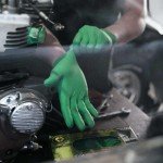 Watson Gloves Green Monkey 4 MIL Biodegradable Disposable Nitrile Glove - Powder-Free, Puncture and Tear Resistance, 100 Gloves/Box (Small, 5559PF)