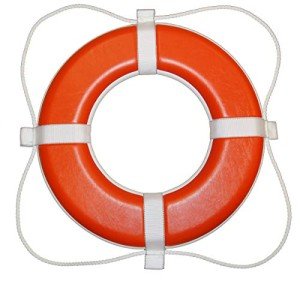 TAYLOR MADE PRODUCTS Vinyl Life Ring for Boating Safety