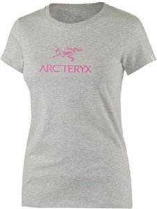Arc'teryx Women's Heathered Grey/Pink T-Shirt