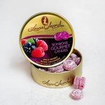 Laura Secord Candy Drops - Mixed Fruits, Caramel, Wild Berry, and Cherry - Gourmet Candies in Candy Tins - Candies for Adults & Kids - Hard Snack Sweets - Value Bundle (Try Them All, Pack of 4)