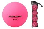 Bauer Pink Hockey Balls - Four Pack