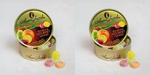 Laura Secord: Candy Drops - Mixed Fruits - Gourmet Candies - Candy Tins - Candies For Adults & School Snacks For Kids - Hard Snack Sweets - Value Bundle Pack of 2