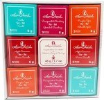 Value Bundle: LAURA SECORD TEA SET Tea Bags- Exquisite Blends Tea Box Collection - Variety Gift Set (Pomegranate & Cranberry, Apple Cinnamon, Vanilla, Pumpkin Spice)