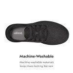 Allbirds Tree Runner Sneakers for Men (Jet Black (Black), US Footwear Size System, Adult, Men, Numeric, Medium, 11)