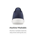 Allbirds Women’s Wool Runners Everyday Sneakers, Machine Washable Shoe Made with Natural Materials, Hazy Indigo (Blizzard Sole), 9