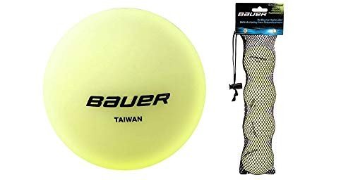Bauer Glow in The Dark Street Hockey Balls - 4 Pack