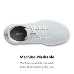 Allbirds Women's Tree Runner Go Everyday Sneakers, Blizzard (Blizzard Sole), 9