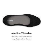 Allbirds Women’s Tree Breezers, Knit Ballet Flats, Slip-On Everyday Round Toe Shoes, Machine Washable Made with Natural Materials - Jet Black (Black Sole) - 6 Medium