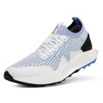 Allbirds Men’s Tree Flyer 2 Active Supportive Running Shoe, Blizzard, Pure Azure (Blizzard Sole), 11.5