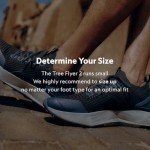 Allbirds Men’s Tree Flyer 2 Active Supportive Running Shoe, Blizzard, Pure Azure (Blizzard Sole), 11.5