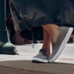 Allbirds Women’s Tree Loungers Everyday Slip-On Sneakers, Machine Washable Shoe Made with Natural Materials, Mist (White Sole), 7