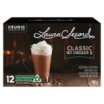 Laura Secord Hot Chocolate Mix K-Cup Coffee Pods, 12 Count for Keurig Coffee Makers