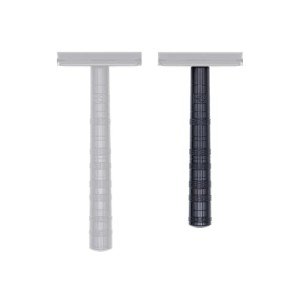 Alternate Handle for Henson Shaving AL13 and AL13-M Double-Edge Safety Razor (3.25" (Short), Jet Black) **Razor Only**