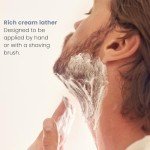 Henson Shaving Shave Cream For Men and Women - Formulated Safe For Sensitive Skin - Rich, Nourishing Lather That Protects Against Irritation, Cuts, Razor Burns - 3.4 fl oz