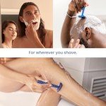Henson Shaving Razor - Aluminum Double Edge Safety Razor with 5 Spare Blades - 30° Angled Precision With Superior Blade Rigidity- Reusable Single Blade Razors For Men and Women