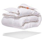 Canadian Down & Feather Co. - All Season White Goose Feather Duvet Queen Size - 233 TC Shell 100% Cotton - Oeko TEX Certified