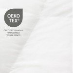 Canadian Down & Feather Co. - Gel Microfiber Down Alternative Poly Bed Double Size - Machine Washable - 300 TC Shell 100% Cotton Mattress Topper - Oeko TEX Certified