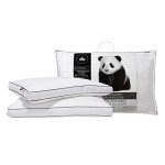 Canadian Down & Feather Co. - 2 Pack Medium-Soft Support Microfiber Down Alternative Pillow King Size - Machine Washable - 260 TC Shell 100% Cotton - Oeko TEX Certified