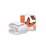 Canadian Down & Feather Co. - Regular Weight 625 Loft White Down Duvet Queen Size - 360 TC Shell 100% Cotton - Filled in Canada