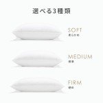 Canadian Down & Feather Co. – Firm 625 Fill Power White Down Sleeping Pillow Standard Size - 500 Thread Count Shell 100% Cotton - Made in Canada